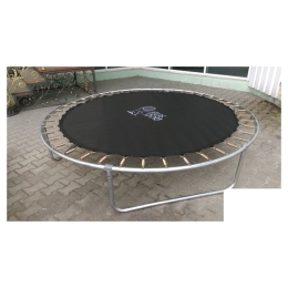 Батут Atlas Sport 252 см - 8ft Basic (с лестницей, внешняя сетка, зеленый) 5156064