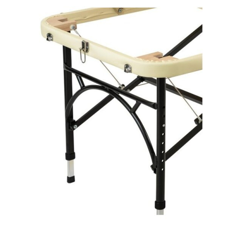 Массажный стол Atlas Sport складной Strong 70 см 3-с алюминиевый (бежевый)