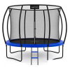 Батут AMETIST Pro Inside D374-12FT (синий/оранжевый)