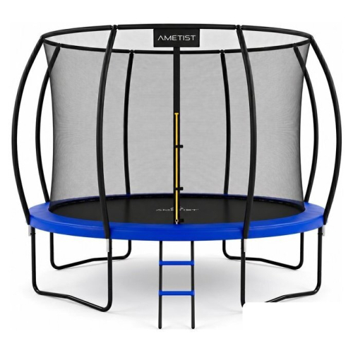 Батут AMETIST Pro Inside D374-12FT (синий/оранжевый)