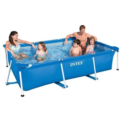Каркасный бассейн Intex Rectangular Frame 220х150х60 (58983/28270)