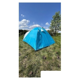 Треккинговая палатка Calviano Acamper Acco 4 (бирюзовый) 8793106