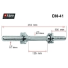 Гриф гантельный  Alpin DN-41