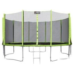 Батут Alpin 4.35 м с защитной сеткой и лестницей 2150390