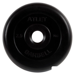 Диск MB Barbell Атлет 31 мм (1x2.5 кг) 5040821