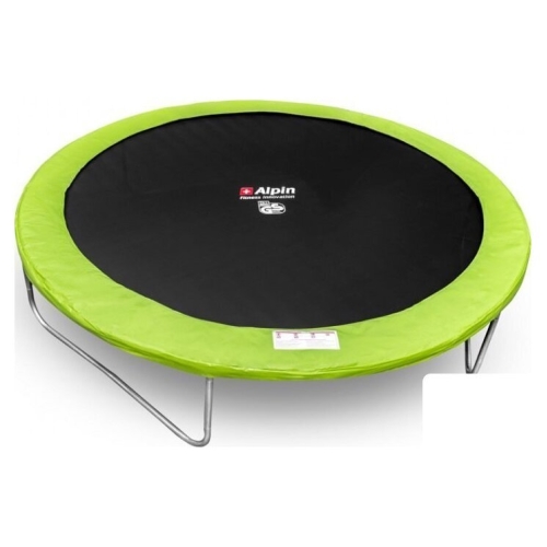 Батут Alpin 4.35 м с защитной сеткой и лестницей
