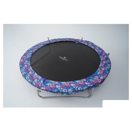Батут Calviano Smile 252 см-8FT INSIDE с внутренней сеткой складной 9361367