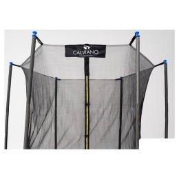 Батут Calviano Smile 252 см-8FT INSIDE с внутренней сеткой складной 9361367