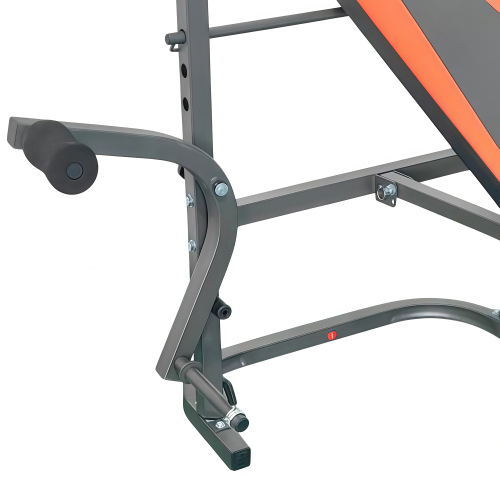 Скамья со стойками под штангу с опциями DFC D125