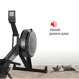Гребной тренажер UNIX Fit Air Magnetic Rower-X Black
