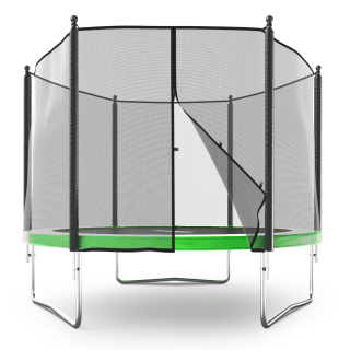 Батут UNIX Line Simple 10 ft (305 см) с внешней защитной сеткой, зеленый