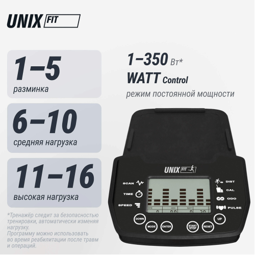 Эллиптический тренажер UNIX Fit SL-430E