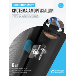 Беговая дорожка полукоммерческая OXYGEN FITNESS ARGON LED PRO