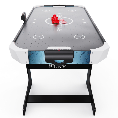 Игровой стол - аэрохоккей DFC ASTER 136 х 68 см, складной