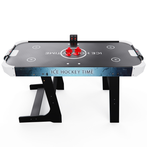 Игровой стол - аэрохоккей DFC ASTER 136 х 68 см, складной