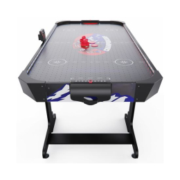 Игровой стол – аэрохоккей с подсветкой DFC Championship 53" 135 х 65 см, складной, черный