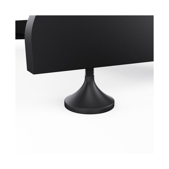 Игровой стол – аэрохоккей с подсветкой DFC Championship 53" 135 х 65 см, складной, черный