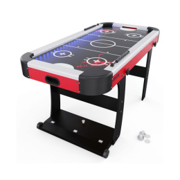 Игровой стол - аэрохоккей DFC IRIS 153 х 76 см, с подсветкой, складной
