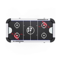 Игровой стол - аэрохоккей DFC IRIS 153 х 76 см, с подсветкой, складной