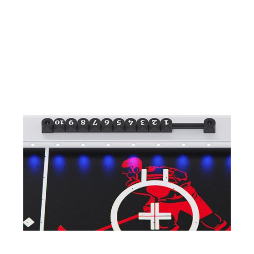 Игровой стол - аэрохоккей DFC IRIS 153 х 76 см, с подсветкой, складной