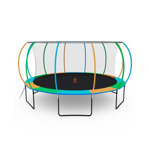 Батут с сеткой DFC A.KOU KIDS 16ft с лестницей (2 короба)