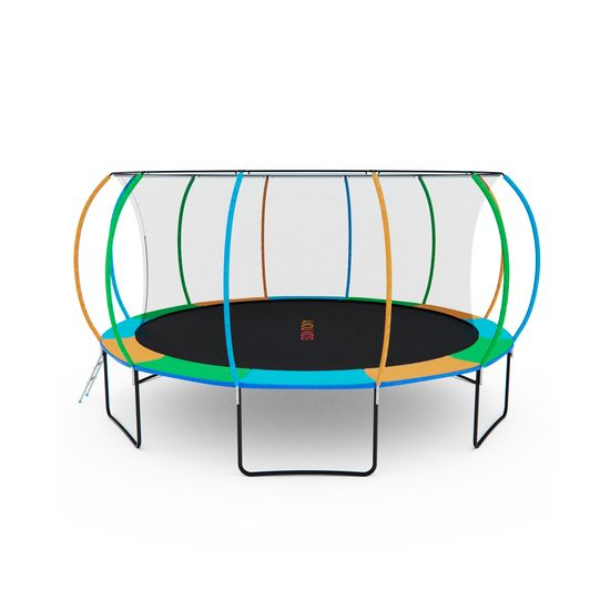 Батут с сеткой DFC A.KOU KIDS 16ft с лестницей (2 короба)