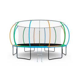 Батут с сеткой DFC A.KOU KIDS 16ft с лестницей (2 короба)