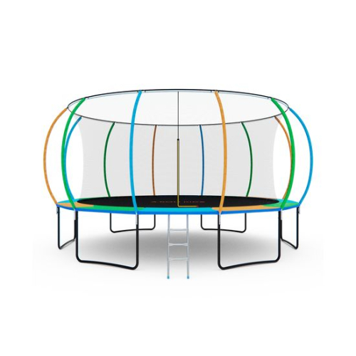 Батут с сеткой DFC A.KOU KIDS 16ft с лестницей (2 короба)