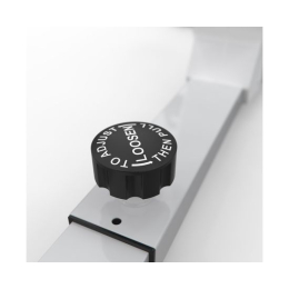 Велотренажер DFC B504RWO магнитный (белый корпус, оранжевая полоса)