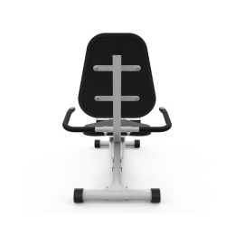 Велотренажер DFC B504RWO магнитный (белый корпус, оранжевая полоса)