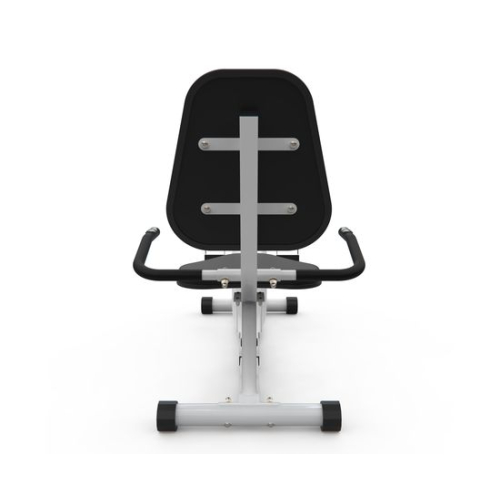 Велотренажер DFC B504RWO магнитный (белый корпус, оранжевая полоса)