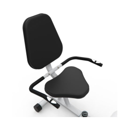 Велотренажер DFC B504RWO магнитный (белый корпус, оранжевая полоса)