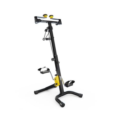 Велотренажер двойной для рук и ног DFC B815Y, желтый