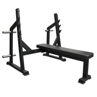 Скамья для жима горизонтальная BRONZE GYM PARTNER AL-304L