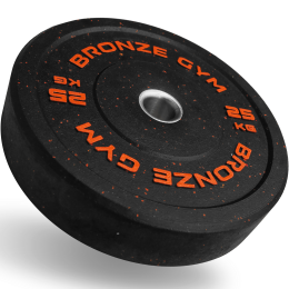 Диск бамперный BRONZE GYM 25кг д50