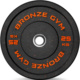 Диск бамперный BRONZE GYM 25кг д50