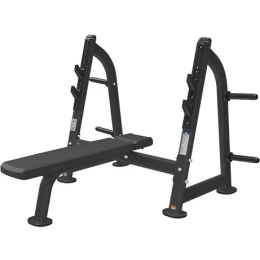 Скамья для жима горизонтальная профессиональная BRONZE GYM BR-1012