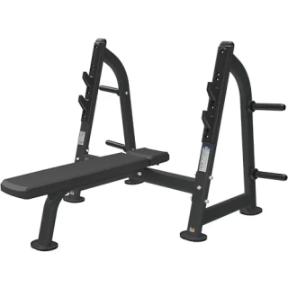 Скамья для жима горизонтальная профессиональная BRONZE GYM BR-1012