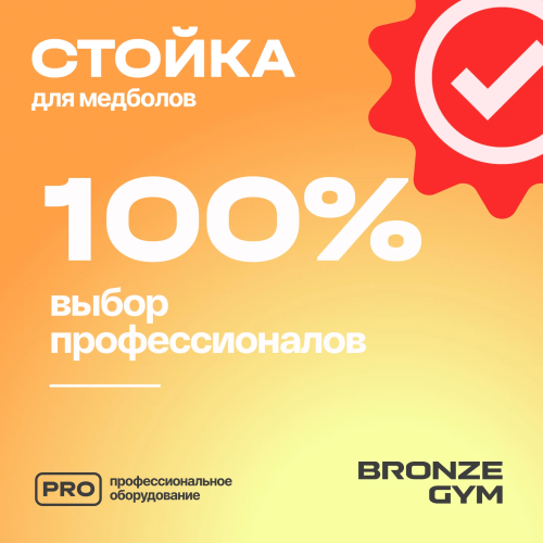 Стойка для медболов профессиональная BRONZE GYM BR-1021