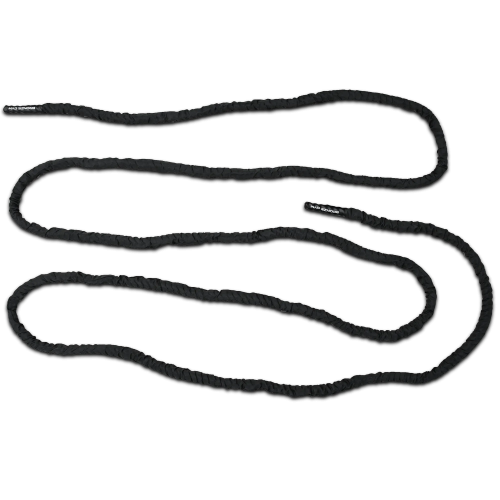 Канат тренировочный BRONZE GYM 3.8см.х12м.,9кг. (с защитным рукавом)