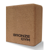 Блок для йоги BRONZE GYM, 23х15х7,5 см.,пробка