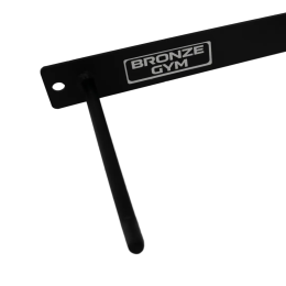 Держатель настенный для матов тренировочных BRONZE GYM, 55x21x5 см. (для 20-23 шт.)