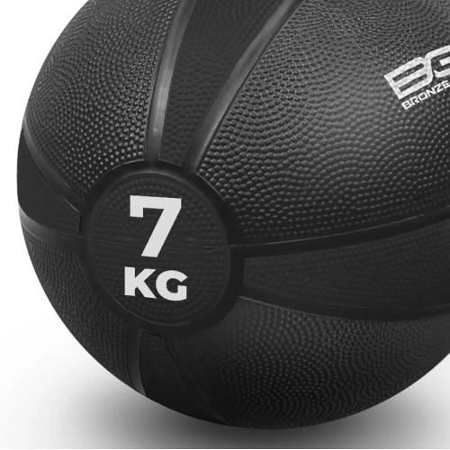 Медбол резиновый BRONZE GYM, 7 кг.