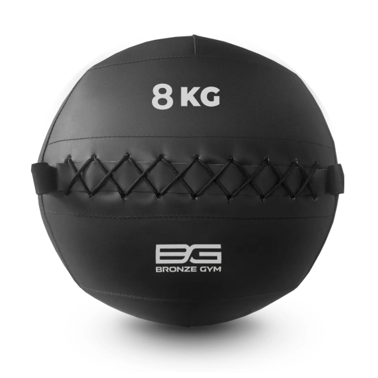 Мяч набивной BRONZE GYM, 8 кг.