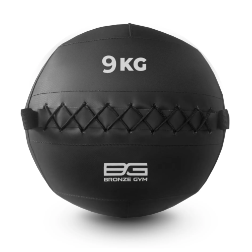Мяч набивной BRONZE GYM, 9 кг.