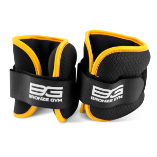 Утяжелители для ног и рук BRONZE GYM, 1кг (0.5кг х 2), пара.