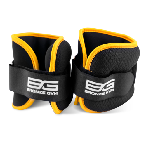 Утяжелители для ног и рук BRONZE GYM, 1кг (0.5кг х 2), пара.