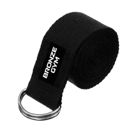 Ремень для йоги BRONZE GYM,3.8x183см.