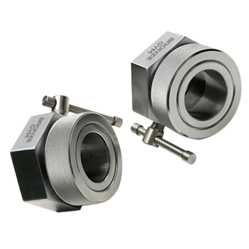 Замки олимпийские BRONZE GYM хромированные (2,5 кг, пара)