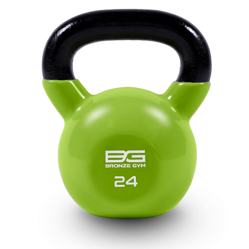 Гиря BRONZE GYM в виниловой оболочке 24 кг